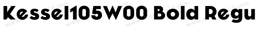 Kessel105W00 Bold Regular字体转换